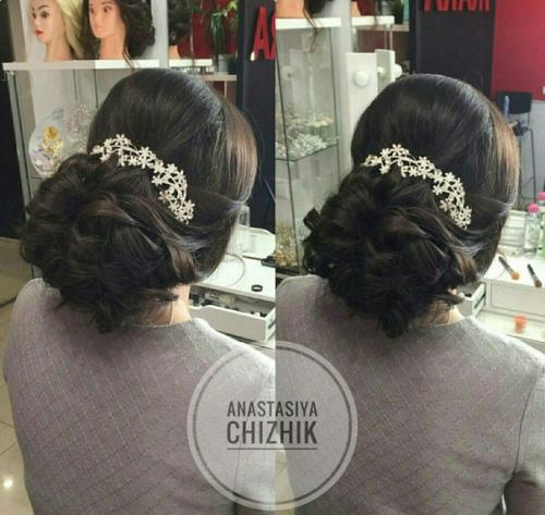 Вечерний образ (макияж причёска) 1500 р. 02