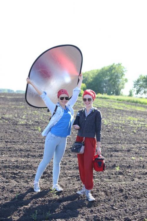 Бэкстейджи с крутой творческой съемки? 01