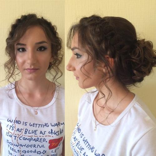 Милые девушки принимаю на свадебные, вечерние причёски, макияж? 01