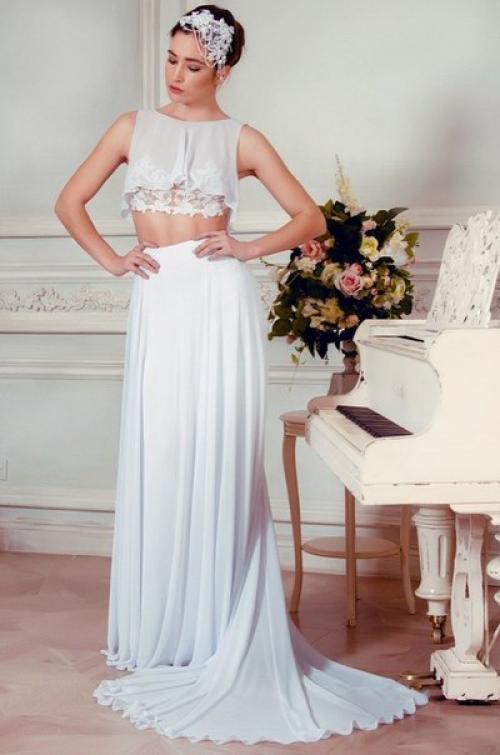 Свадебный комплект юбка топ 19000 р. 02