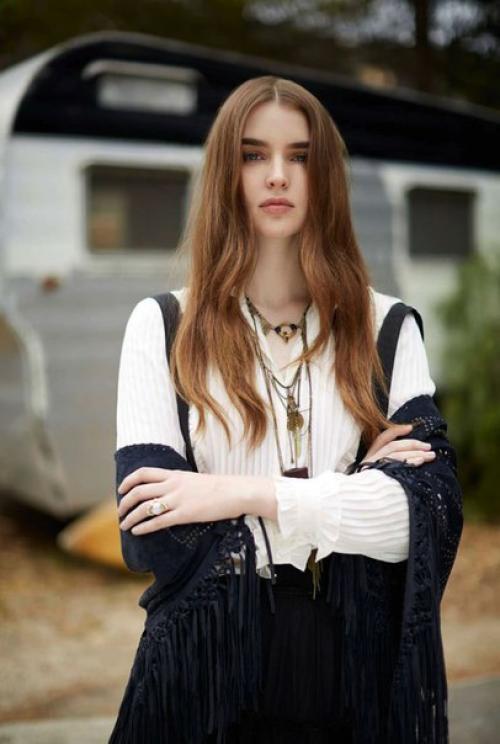 Une Folk Aventure: али Майкл в фотосессии Иана маккелла для Elle France July 2015. 01