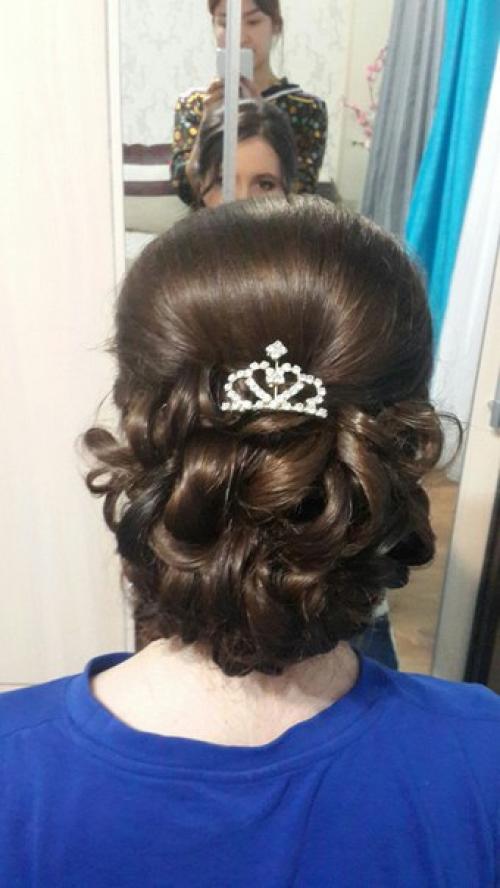 Девушки, предлагаю вам услуги стилиста ( вечерние прически и макияж. 07