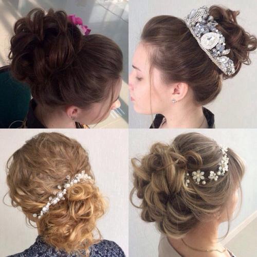 Г. кандыагаш!  Свадебные вечерние прически! 01