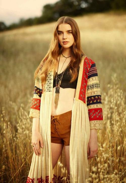 Une Folk Aventure: али Майкл в фотосессии Иана маккелла для Elle France July 2015. 04