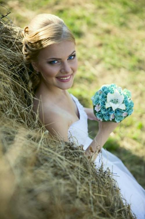 Вчера поработали на свадебным образом. 09