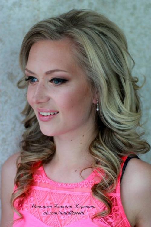 Макияж и прическа для юли. 02