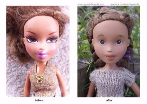 Одна австралийская мама решила бросить вызов производителям современных кукол. 01