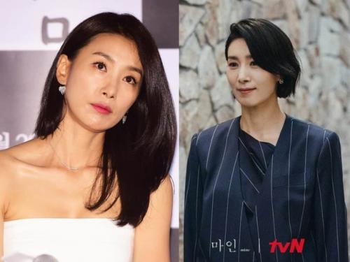 Корейские актрисы, которые пожертвовали своими длинными волосами ради ролей в дорамах. 05