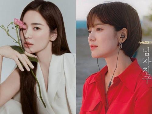 Корейские актрисы, которые пожертвовали своими длинными волосами ради ролей в дорамах. 08