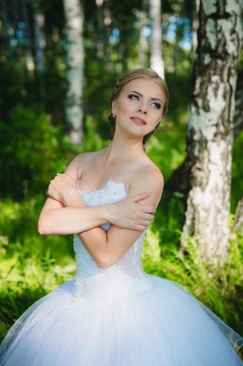 Вчера поработали на свадебным образом. 04