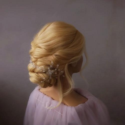 Салонная/коммерческая причёска в лёгком, европейской стиле! 01