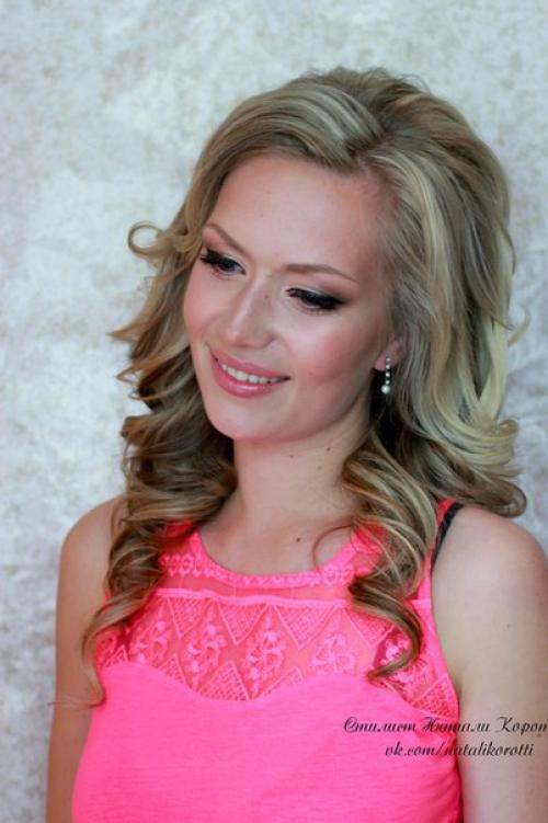 Макияж и прическа для юли. 07