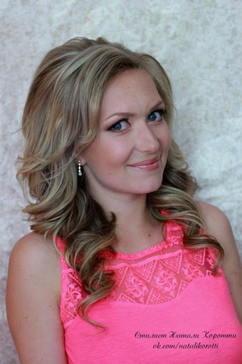 Макияж и прическа для юли. 05