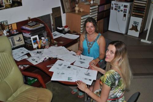 И снова долгожданные уроки по рисованию! 03