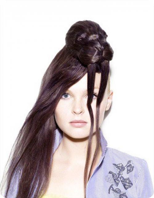 Не предлагал вам мастер еще такой причесон? 02