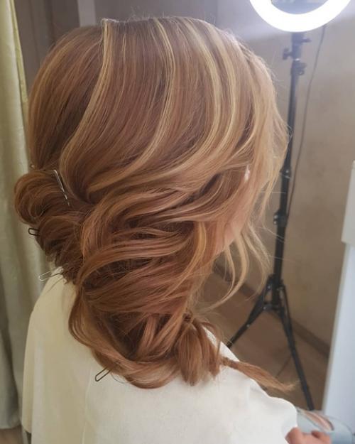 Делюсь процессом создания воздушной причёски и вечерним макияжем для Иришки. 02