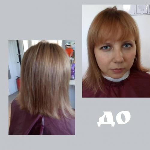 Макияж и прическа для очаровательной Анастасии. 03