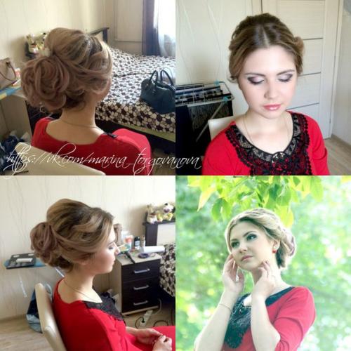 Дорогие девушки!  На 19, 20, 26 и 27 августа есть местечки на причёски и макияж! 07