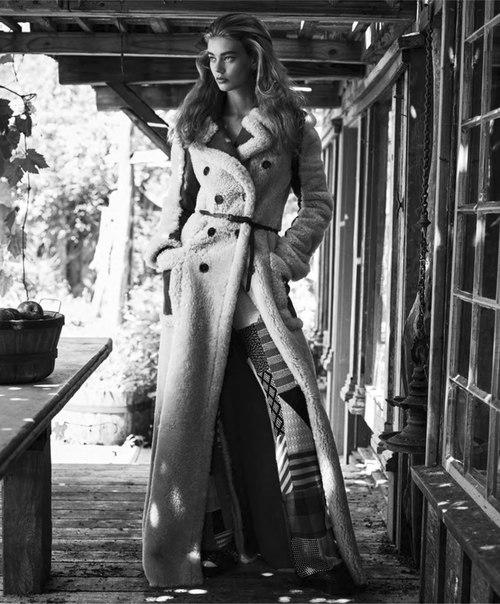 Time For Texture: ондриа хардин в фотосессии Натаниеля голдберга для Harper's Bazaar US September 2015. 07