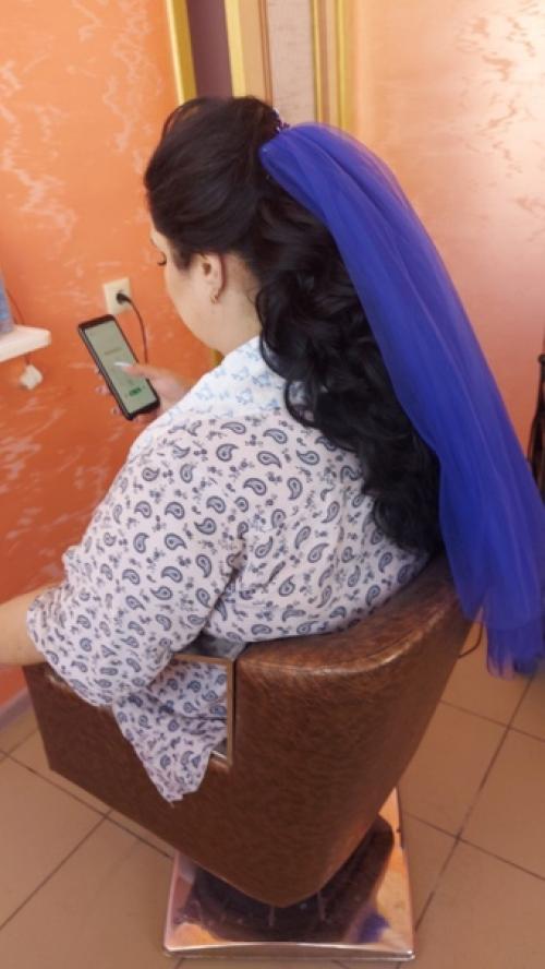 Необычная невеста!  А необычная из-за того, что она выбрала нестандартный образ для свадьбы! 01