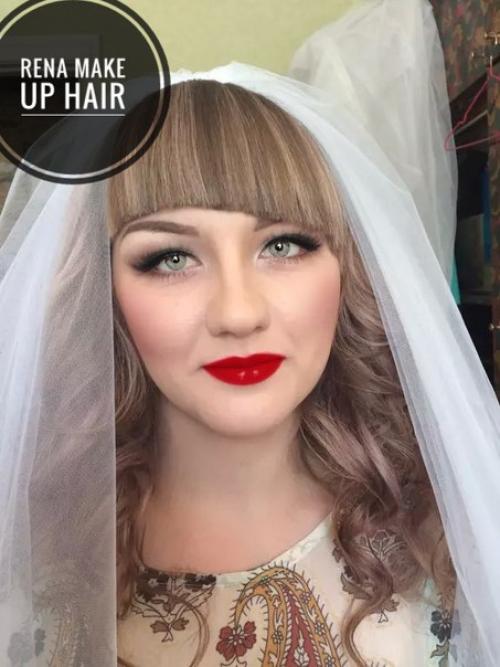 Свадебный вечерний образ! 02