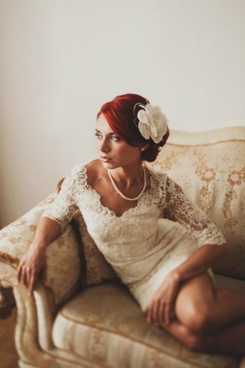 Огненно рыжие волосы - тренд осени 2015! 07