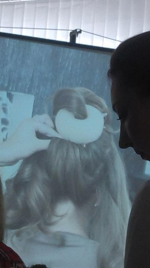 Воронеж.  Мастер-класс по прическпм у стилистов из москвы Art4studio. 05