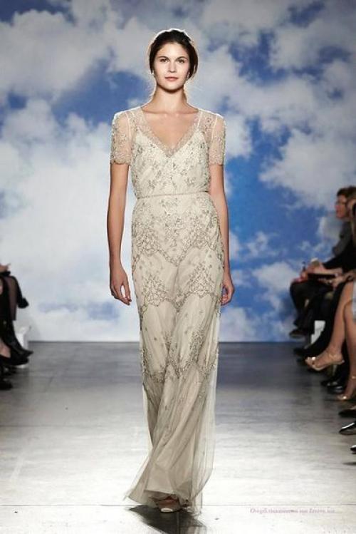 Осень мода женщина салон. 07