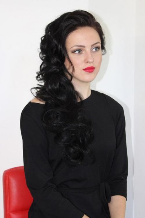 Второе занятие по курсу Свадебный Стилист. 04