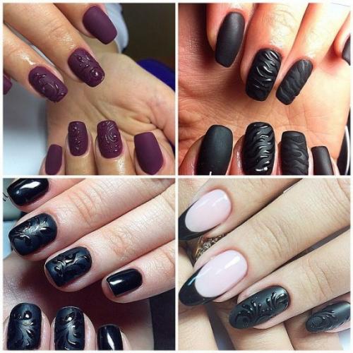 Модный маникюр осень - зима 2015-2016. 04 Модный маникюр осень - зима 2015-2016. 04