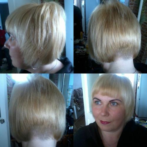 Стрижки, свадебные - вечерние причёски, разные виды окрашивания волос: омбре, мелирование, колорирование, окрашивания волос тон в тон, тонирование. 07