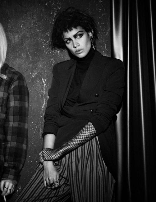 Por Amor Al Punk: Сара сампайо в фотосессии Джампаоло сгуры для Vogue Spain February 2016. 03