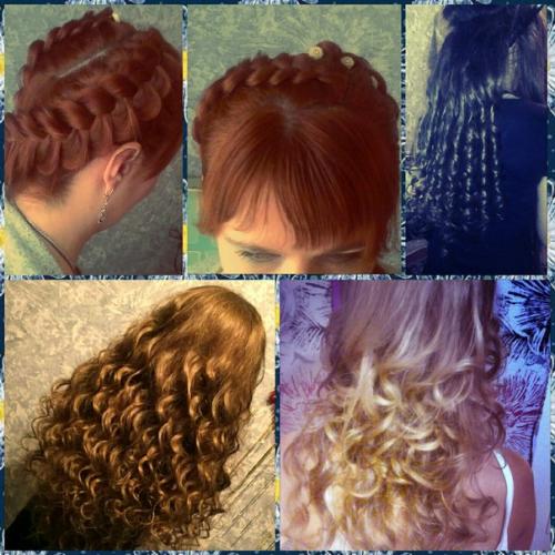 Милые красавицы!  Для вас делаю прически и макияж на любое мероприятие! 01