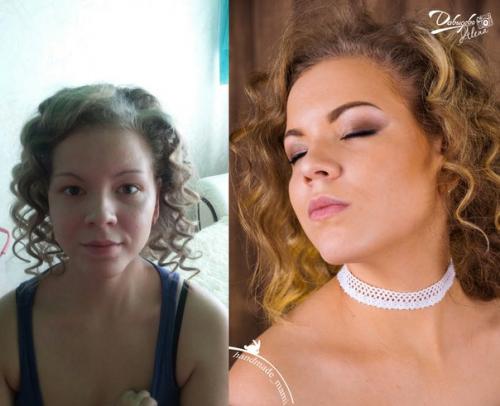 Милые девушки!  Каждая из нас красива по-своему, стоит всего лишь правильно подчеркнуть эту красоту. 06