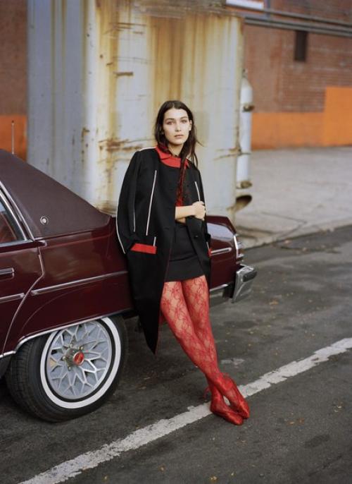 Белла хадид в фотосессии Дена мартенсена для Elle US February 2016. 06