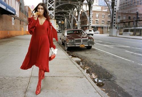 Белла хадид в фотосессии Дена мартенсена для Elle US February 2016. 01