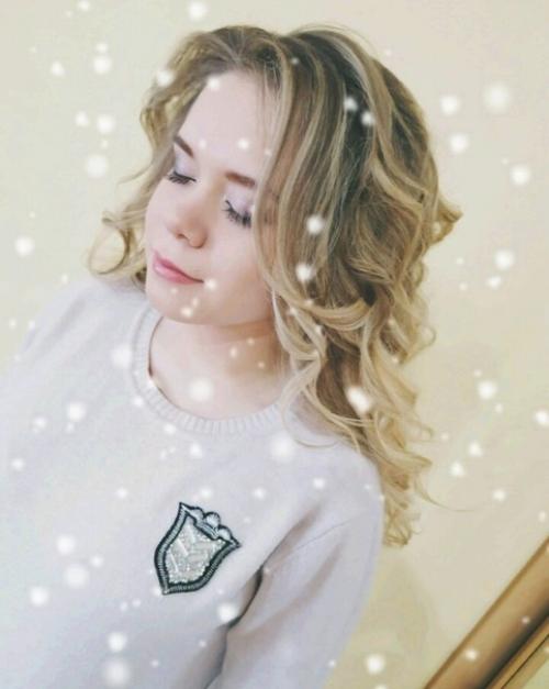 В январе полный образ макияж + прическа 900! 07