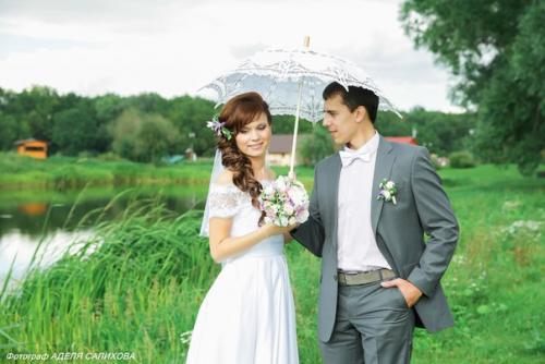 Свадебная прическа и макияж. 01