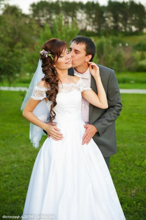 Свадебная прическа и макияж. 03