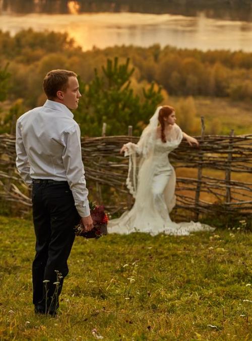 Свадьба на природе (не важно 1 о человек или 50) - не реально романтичный вариант для свадьбы. 05