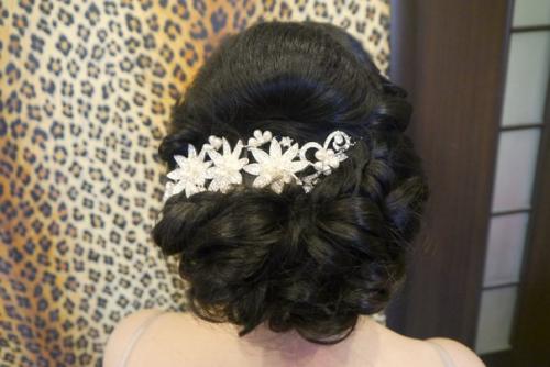 Прическа и макияж для Людмилы. 02