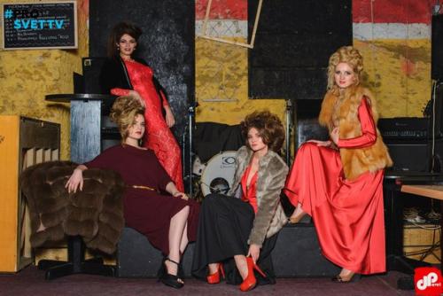 Показ Элегантная Вульгарность от нашей студии создания образа гримерка? 06