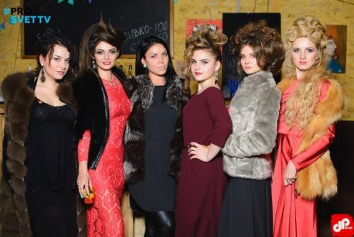 Показ Элегантная Вульгарность от нашей студии создания образа гримерка? 05