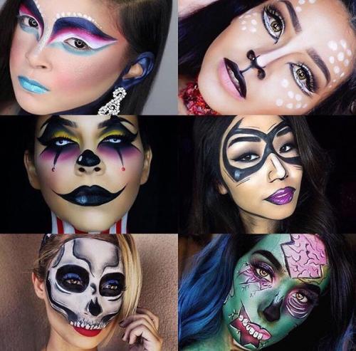 Halloween?  Удиви своих друзей, сделай оригинальный макияж на хэллоуин или подбери себе устрашающих грим? 04