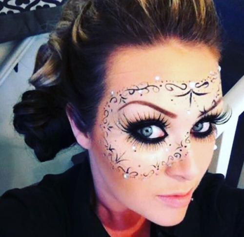 Halloween?  Удиви своих друзей, сделай оригинальный макияж на хэллоуин или подбери себе устрашающих грим? 09