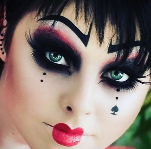 Halloween?  Удиви своих друзей, сделай оригинальный макияж на хэллоуин или подбери себе устрашающих грим? 05