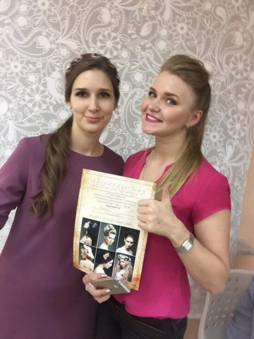 Вот и закончился мой курс Свадебные и Вечерние Прически? 07