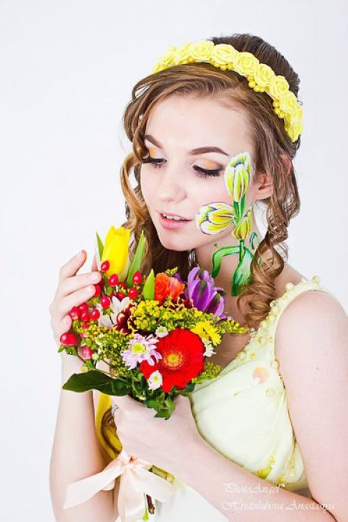 Милые девушки?  Модели для пополнения портфолио на макияж и прическу нужны. 01