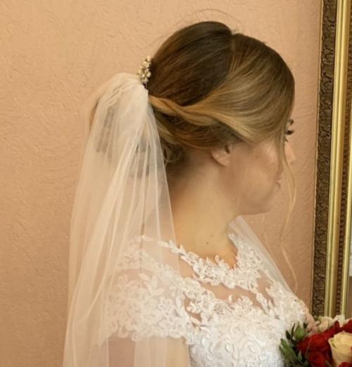 Макияж и причёска для моей очаровательной невесты. 01