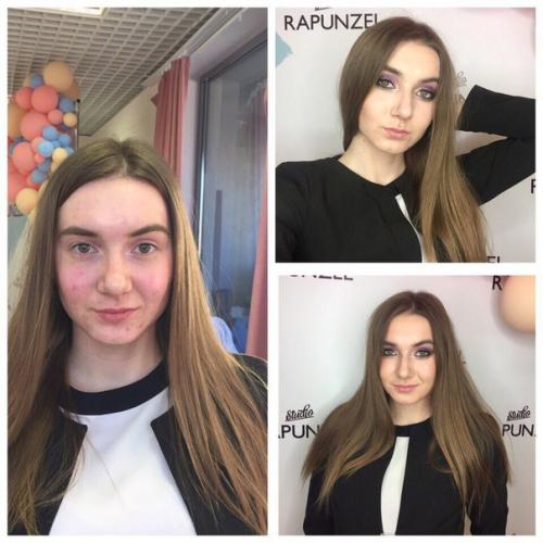 Девочки, красавицы.  Макияж? 02